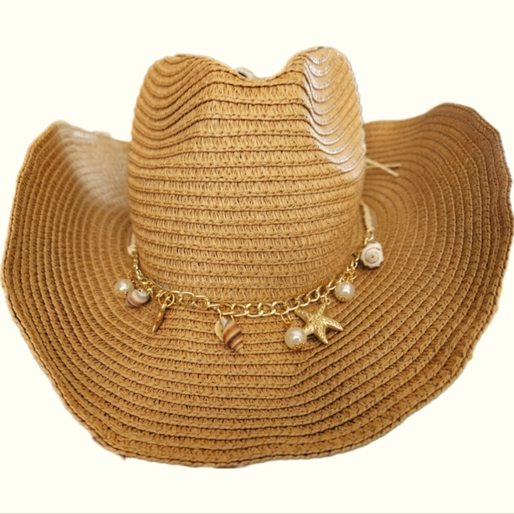 Cowboy Style Straw Hat